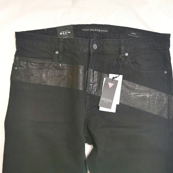 NWT Guess cris midrise super skinny jeans - Picture 8 of 12